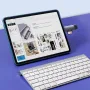 Baseus BS-OH069 2-in-1 Card Reader USB-C&USB3.0 to SD/TF Card Reader 104MB/s 2TB Smart Cardreader Plug and Play for Laptop Accessories