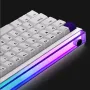 MADLIONS Nano68 Adjustable Magnetic Axis Gaming Keyboard 68 Keys 8KHz Polling Rate+128K Scanning Rate 0.1ms Ultra Low Latency RGB Backlight Custom Macro Wired Mechanical Keyboard for PC