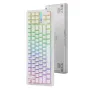 Attack Shark M87prov2 Tri-Mode Mechanical Keyboard RGB Hot-swap Gasket Structure White Jade Switch 5000mAh Battery PBT Keycaps Side Engraved Custom Gaming Keyboard Peripherals