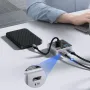 ORICO 4-in-1 USB3.2 হাব স্প্লিটার টাইপ-সি ডকিং স্টেশন XHJ2U2C USB-A*2 USB-C*2 সহ