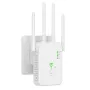 U10 Dual Band Wireless 2.4G/5G WiFi Repeater AC1200M Router Wifi Booster Long Range Extender 1200Mbps Wi-Fi Signal Amplifier Repeater with 4 Antennas
