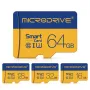 Microdrive C10 Yüksek Hızlı TF Hafıza Kartı 256GB/128GB/64GB/32GB Micro SD Kart Flaş Kart Akıllı Kart Sürüş Kaydedici Telefon Kamera için