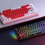 DAREU EK75 Magnetic Switch Mechanical Gaming Keyboard 80 Keys with Metal Knob Hot Swap RGB Gasket Low Latency Customized Gaming Wired Keyboards