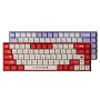 Ajazz AK680 คีย์บอร์ดเกมมิ่งแบบมีสาย 68 คีย์ พร้อมไฟ RGB แบบสลับได้ EVA Sandwich USB คีย์บอร์ดสำหรับเล่นเกม E-sports สำหรับพีซี แล็ปท็อป คอมพิวเตอร์