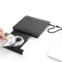 XD020 USB3.0+Type-C 2-in-1 স্লিম এক্সটার্নাল ডিভিডি RW সিডি রাইটার ড্রাইভ বার্নার রিডার প্লেয়ার ল্যাপটপ পিসির জন্য অপটিক্যাল ড্রাইভ ডিভিডি বার্নার ডিভিডি পোর্টাটিল