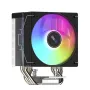 COOLLEO B40S DIG ARGB 4 Heat Pipes CPU Cooler Professional Digital Display Radiator TDP 200W CPU Air Cooler for LGA1700 AM4 AM5