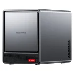 AOOSTAR WTR Pro NAS Mini PC Intel Alder Lake N100 Quad-Core 16GB/32GB DDR4 RAM 512GB/1TB SSD 4 Hot-Swap HDD Bays 90T Storage Dual 2.5G Ethernet Ports Windows 11 4K Triple Screen Display Mini Computer