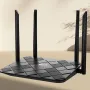 300Mbps 4G SIM Wi-Fi Router High Speed CPE Wireless Router with 4 High-Gain Antennas 32 Devices Plug and Play Secure Firewall Encryption
