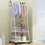 Triangle Coat Wheel Rack Removable Stainless Steel Clothes Hanging Hanger