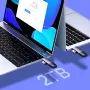Baseus BS-OH069 2-in-1 Card Reader USB-C&USB3.0 to SD/TF Card Reader 104MB/s 2TB Smart Cardreader Plug and Play for Laptop Accessories