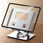 J18 Metal Tablet Stand Holder for iPad Pro for iPad Tablet Stand Adjustable Foldable Bracket Accessories Support Tablet Below 12\ for Samsung Huawei Xiaomi
