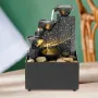 Electric Modern Tabletop Water Fountain USB Powered Water Fountain Ornament For Home Bedroom Living Room Decor