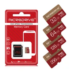 Microdrive TF Card C10 High Speed U3 256G/128G/64G Flash Memory Card for Phone Camera Driving Recorder Drone