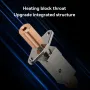 K1 K1 MAX Ceramic Heating Element Upgraded Hot End Kit 0.4mm Nozzle 550°C High Temp for 3D Printer MK8 PLA ABS PETG Nylon