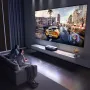 AWOL 4K 3D ТРОЙНОЙ ЛАЗЕРНЫЙ ПРОЕКТОР LTV-2500 Ультракороткофокусный UHD DMD 150-дюймовый экран Dolby Atmos 2000ANSI Lux HDR10+ Включает Amazon Fire TV Stick 4K MAX Android 9.0 OS Домашний кинотеатр