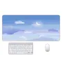 Simplicity Large Mouse Pad Anti-slip Rubber Gaming Keyboard Pad 800*300*2mm Desktop Table Protective Mat for Home Office