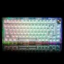 Gamakay SN75 %75 Mekanik Klavye Kiti VIA Programlanabilir Sıcak Takas Üç Modlu bluetooth/Tip-C/2.4G Kablosuz RGB Özelleştirilmiş Klavye Kiti, PCB Montaj Plakası EVA Ses Yalıtım Matı