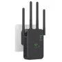 U10 Dual Band Wireless 2.4G/5G WiFi Repeater AC1200M Router Wifi Booster Long Range Extender 1200Mbps Wi-Fi Signal Amplifier Repeater with 4 Antennas