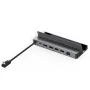 Blueendless 6-in-1 Steam Deck USB-C Docking Station with 4K60Hz 5Gbps USB3.0 PD100W USB-C Gigabit Ethernet Aluminum Alloy for Steam Deck ROG Ally Switch Laptop Phone Tablet