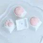 Cat Paws Corgi Keycap Soft Silicone For Cherry Mx Switch Mechanical Keyboard ABS Animal Keycaps
