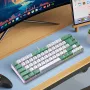 Y-FRUITFUL K701 68 Keys Mechanical Keyboard Type-C Wired RGB Backlit Double Injection Keycaps Multimedia Shortcutts Gaming Office Portable Gamer Keyboards