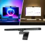 Barra de luz para monitor BlitzMax BM-CS1 RGB com design de projeção frontal assimétrica e antirreflexo para jogadores