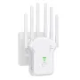 U13 1200Mbps WiFi Repeater Wireless WiFi Signal Repeater Extender High Gain 6 Antenna Dual-Band 2.4G/5G Network Amplifier WPS Router