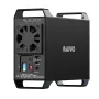 MAIWO Dual Bay 3.5-inch HDD Disk Array Hard Drive Box RAID Array Box SATA To USB 3.0 Disk External Box Four RAID Modes with Fan