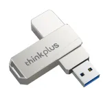 Lenovo ThinkPlus MU242 USB3.0 Flash Drive 32G 64G 128G 256GB Metal Interface 360° Rotation Fast Data Transmission Portable Memory U Disk for PC Laptop Computer