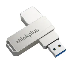 Lenovo ThinkPlus MU242 USB3.0 Flash Drive 32G 64G 128G 256GB Metal Interface 360° Rotation Fast Data Transmission Portable Memory U Disk for PC Laptop Computer
