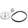 TWO TREES® 60Teeth 8mm Bore Diameter + 20Teeth 5mm Bore GT2 Timing Belt Pulley with 6mm Timing Belt for 3D Printer