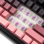 Delux KM87PRO Mechanical Gaming Keyboard Three-mode Gasket Structure Hot Swappable 87 keys Layout RGB Two-color Injection PBT Keycaps Rechargeable Wired E-sports Gamer Keyboards