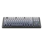 Attack Shark M87prov2 Tri-Mode Mechanical Keyboard RGB Hot-swap Gasket Structure White Jade Switch 5000mAh Battery PBT Keycaps Side Engraved Custom Gaming Keyboard Peripherals