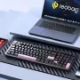 LEOBOG Hi98 Pro Aluminum Alloy Tri-mode Mechanical Keyboard 101 Keys Wireless Hot Swappable Gasket Structure LEOBOG Switch RGB C Laptop E-sports PGaming Keyboards