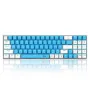 REDRAGON K688 RGB Mechanical Gaming Keyboard 78-keys Hot-Swappable Two-color Injection Keycaps Red Switch Ergonomics USB Wired Gamer Keyboards Support Macro Programming for PC Laptop Computer