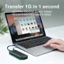 Hagibis M.2 NVMe SATA SSD Case Dual Protocol SSD Enclosure M.2 to USB 3.1 Gen2 Adapter for NVME PCIE NGFF SATA SSD Disk Box