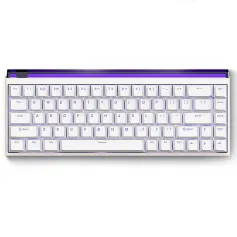 MADLIONS Nano68 Adjustable Magnetic Axis Gaming Keyboard 68 Keys 8KHz Polling Rate+128K Scanning Rate 0.1ms Ultra Low Latency RGB Backlight Custom Macro Wired Mechanical Keyboard for PC