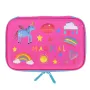 EVA Cartoon Pencil Case Pen Bag Large Mermaid Crocodile Dinosaur Pencil Box Kids School Students Stationary Gifts