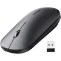 UGreen MU001 Dual Mode Wireless Mute Mouse 3 Buttons 4000DPI Low Power Consumption 2.4G Wireless+BT3.0/5.0 Mice for Home Office Gaming