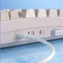 LEOBOG A75 Mekanik Klavye KnobTop Yapısı Sıcak değiştirilebilir Barbie Anahtarı RGB 83 Tuş Üçlü Mod %75 Düzeni E-spor Oyun Klavyesi