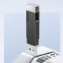 محرك أقراص فلاش لينوفو ثينك بلس BU100 من النوع C وUSB 3.2 بسعة 512 جيجابايت/256 جيجابايت/128 جيجابايت/64 جيجابايت، محرك أقراص محمول عالي السرعة دوار بزاوية 360 درجة