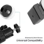 YG300 360° Gimbal Rotary Projector Stand Bracket 180mm Height 92g Lightweight Alloy ABS Projector Stand 90° Tilt Quick Lock Universal Mount for Camera Phone Webcam