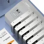 MAIWO K3096C 6 Bay External Hard Drive SATA3 to USB3.0 HDD Docking Station with Offline Clone Function for 2.5/3.5 Inch HDD/SSD for PC