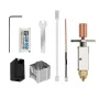 K1 K1 MAX Ceramic Heating Element Upgraded Hot End Kit 0.4mm Nozzle 550°C High Temp for 3D Printer MK8 PLA ABS PETG Nylon