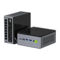 GMKtec M7 AMD Ryzen 7 PRO 6850H Mini PC 8 Core 16 Thread 16GB/32GB DDR5 RAM 512GB/1TB SSD 4K Quad Screen Output WIFI6 BT5.2 HD USB4 Type-C Dual 2.5G LAN Mini Computer Desktop PC
