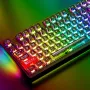 DAREU EK75 Magnetic Switch Mechanical Gaming Keyboard 80 Keys with Metal Knob Hot Swap RGB Gasket Low Latency Customized Gaming Wired Keyboards