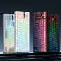 MCHOSE G87 Tri-mode Mechanical Keyboard with Knob 87 Keys Gasket Structure Hot Swappable RGB 10000mAh Battery Wired 80% Layout Customized Gaming Keyboards