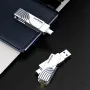 محرك أقراص فلاش لينوفو ثينك بلس TPCU301 من النوع C3.1 وUSB 3.0 بسعة 256 جيجابايت/128 جيجابايت/64 جيجابايت، بسرعة 100 ميجابايت/ثانية، ذاكرة تخزين يو ديسك عالية السرعة