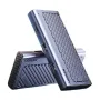 Hubs USB 4 em 1 UGreen CM550 com suporte para gabinete SDD de 10 Gbps USB 3.2 Gen2*2 Tipo C3.2 M.2 NVMe/SATA com protocolo duplo e gabinete de liga de alumínio para gabinete externo SDD HDD 2280/2260/2242/2230