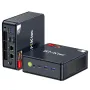 GMKtec M6 AMD Ryzen 5 6600H Mini PC Max 4.5GHz Windows 11 Pro WIFI 6E USBC 4.0 DDR5 Dual SSD Slot 4K Triple Screen Display Mini Computer Desktop PC
